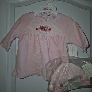 Guess Pink Baby Matching Set